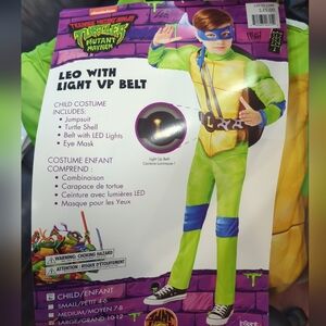 Wheelchair Friendly Costume 10-12 Mutant Ninja Turtle Teen Large Leo Adaptive